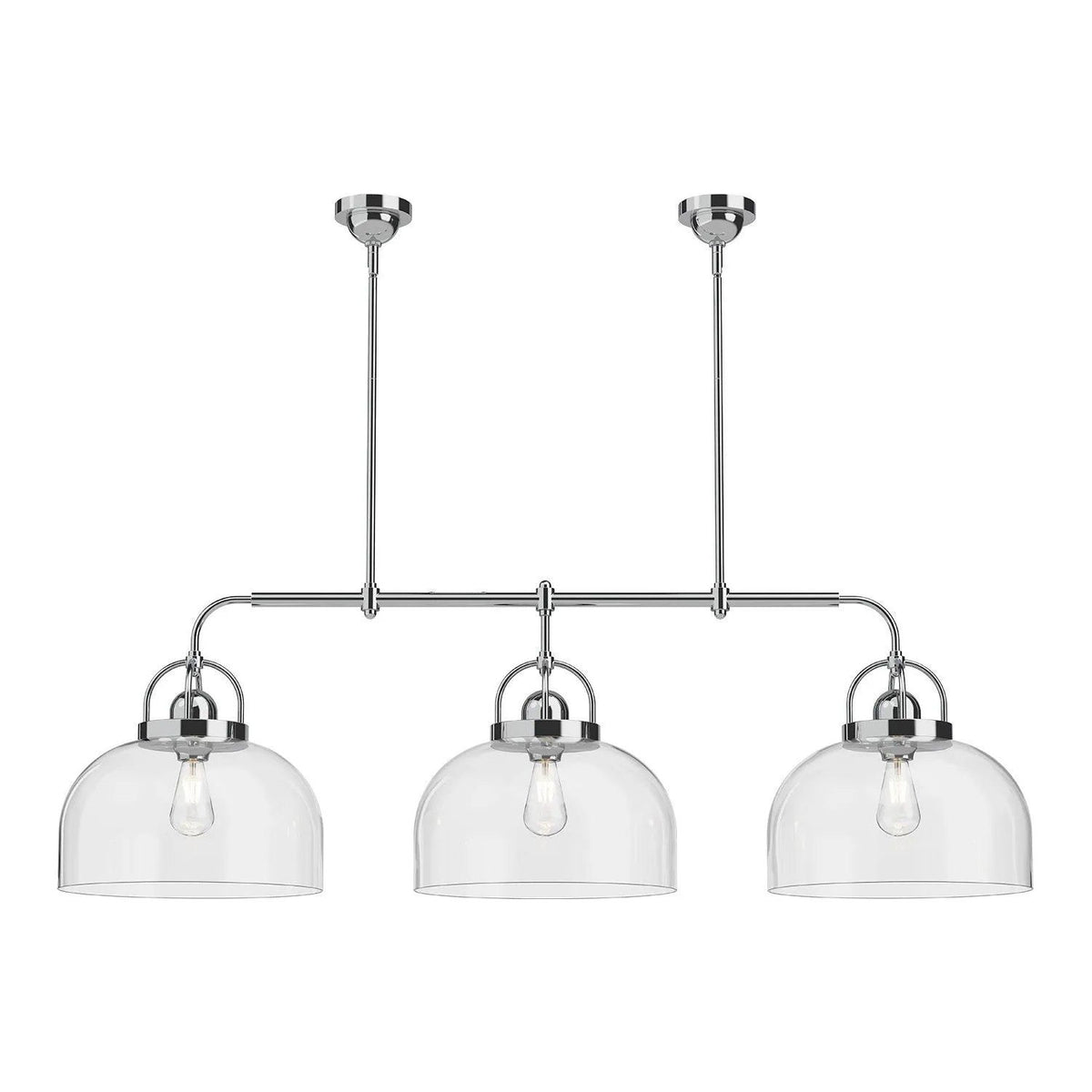 Alora Lighting - Lancaster Linear Pendant - LP461155CH | Montreal Lighting & Hardware