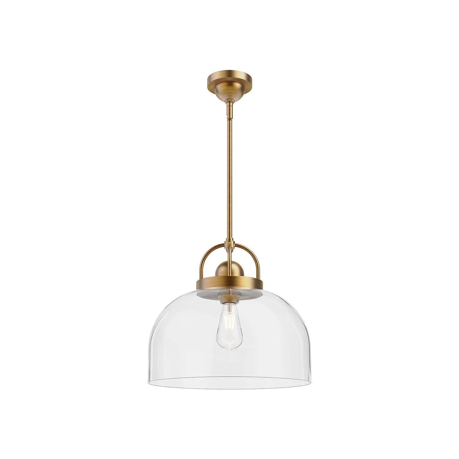 Alora Lighting - Lancaster Pendant - PD461101AG | Montreal Lighting & Hardware