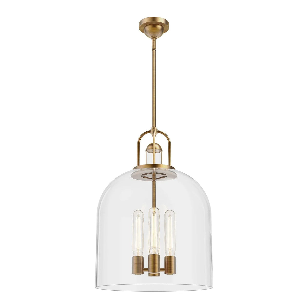 Alora Lighting - Lancaster Pendant - PD461104AG | Montreal Lighting & Hardware