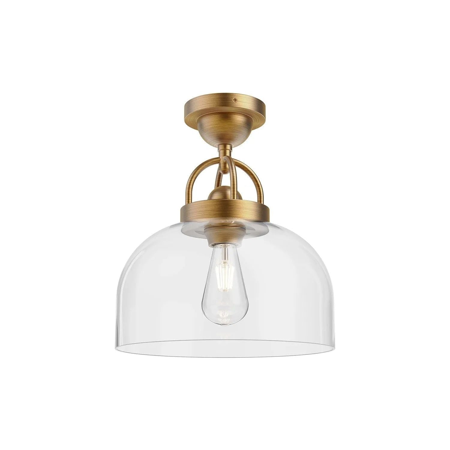 Alora Lighting - Lancaster Semi-Flush Mount - SF461101AG | Montreal Lighting & Hardware