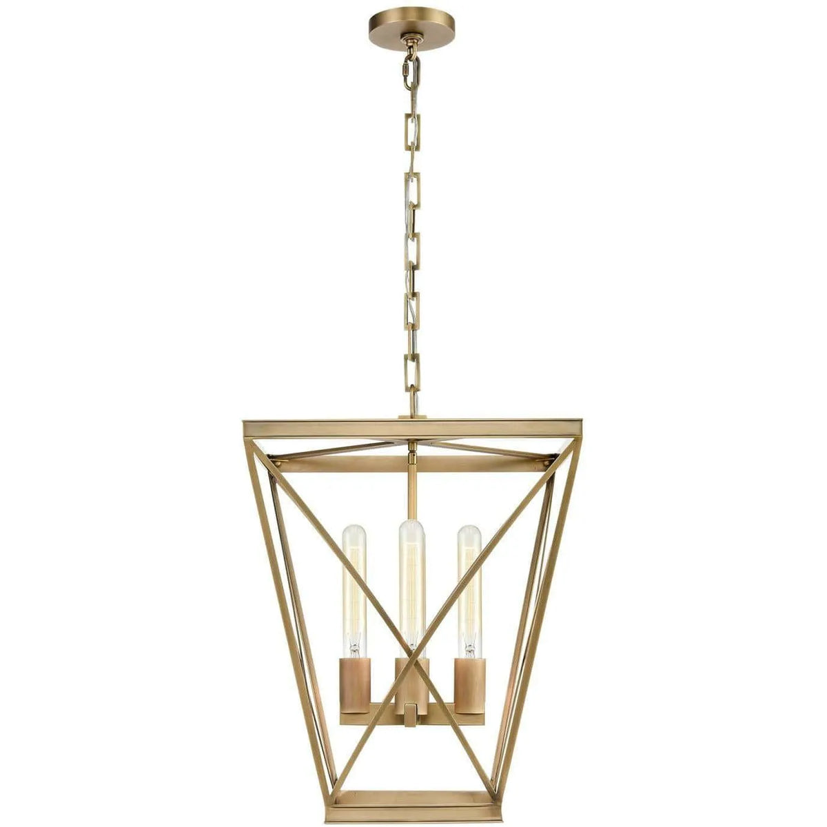 Alora Lighting - Lattice Lantern - PD309616VB | Montreal Lighting & Hardware