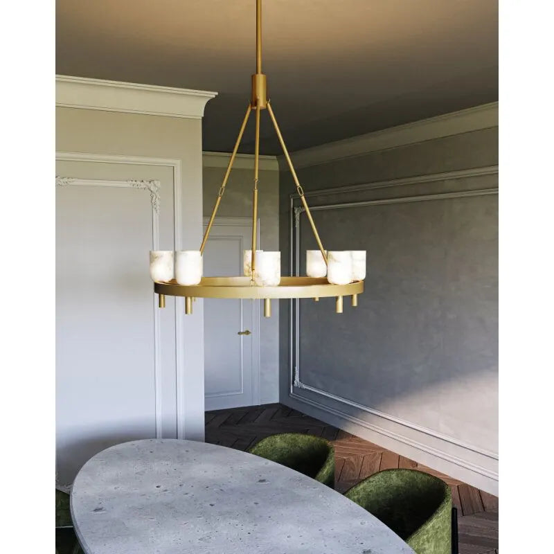 Alora Lighting - Lucian Chandelier - CH338632PNAR | Montreal Lighting & Hardware