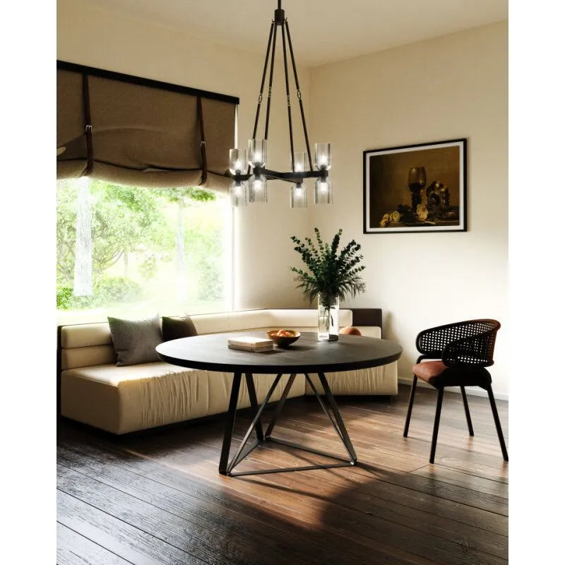 Alora Lighting - Lucian Up/Down Chandelier - CH338822PNAR | Montreal Lighting & Hardware