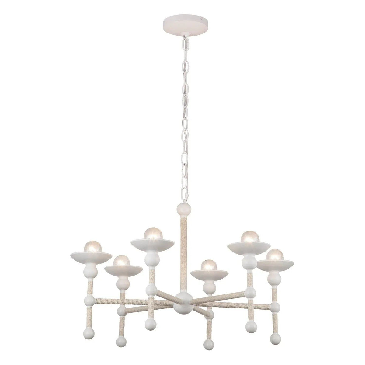 Alora Lighting - Nadine Chandelier - CH343625MWCN | Montreal Lighting & Hardware