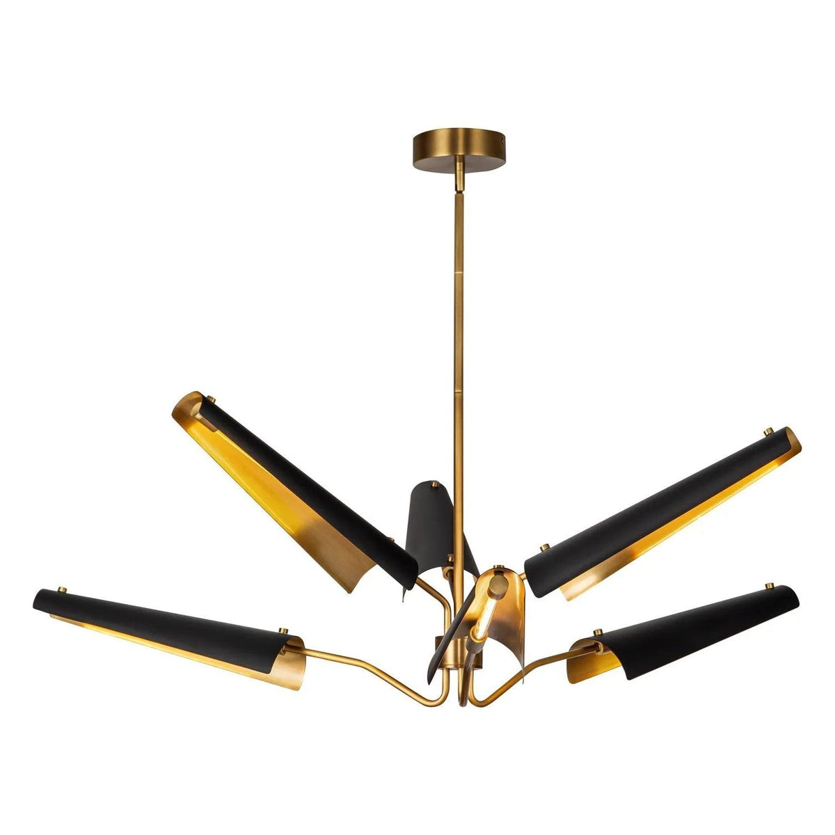 Alora Lighting - Osorio LED Chandelier - CH347646MBVB | Montreal Lighting & Hardware