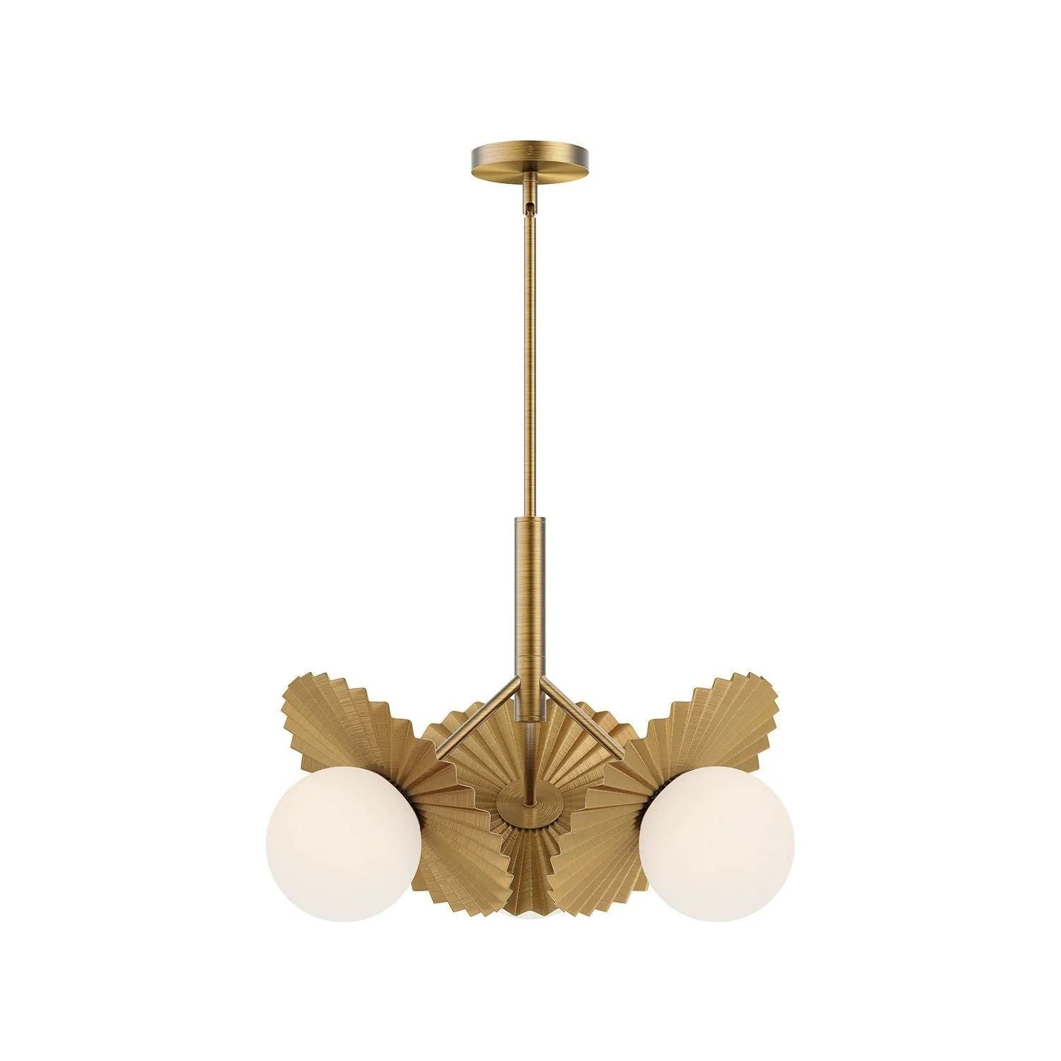 Alora Lighting - Plume Chandelier - CH501322BGOP | Montreal Lighting & Hardware