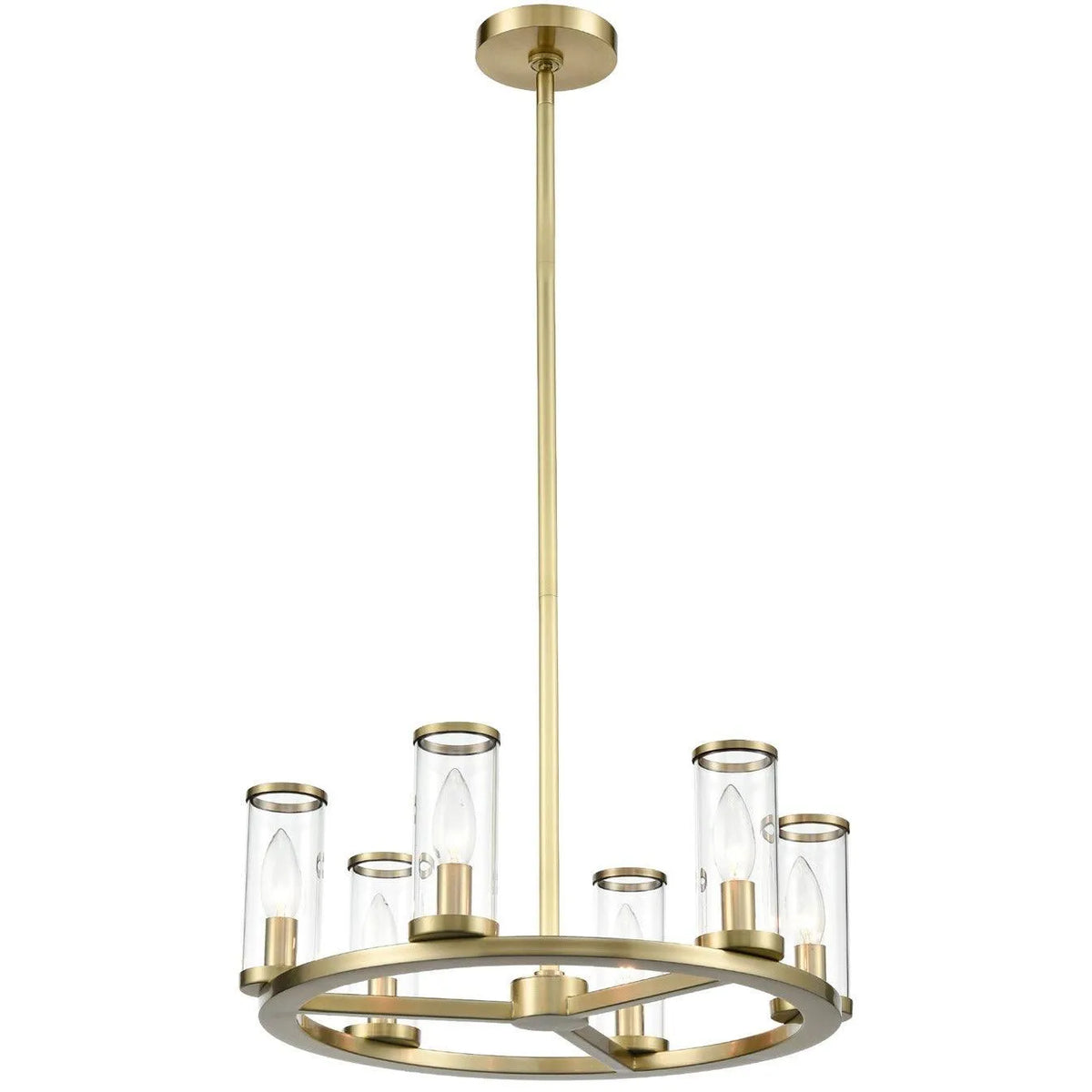 Alora Lighting - Revolve Chandelier - CH309006NBCG | Montreal Lighting & Hardware