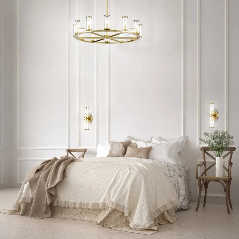 Alora Lighting - Revolve Chandelier - CH309006NBCG | Montreal Lighting & Hardware