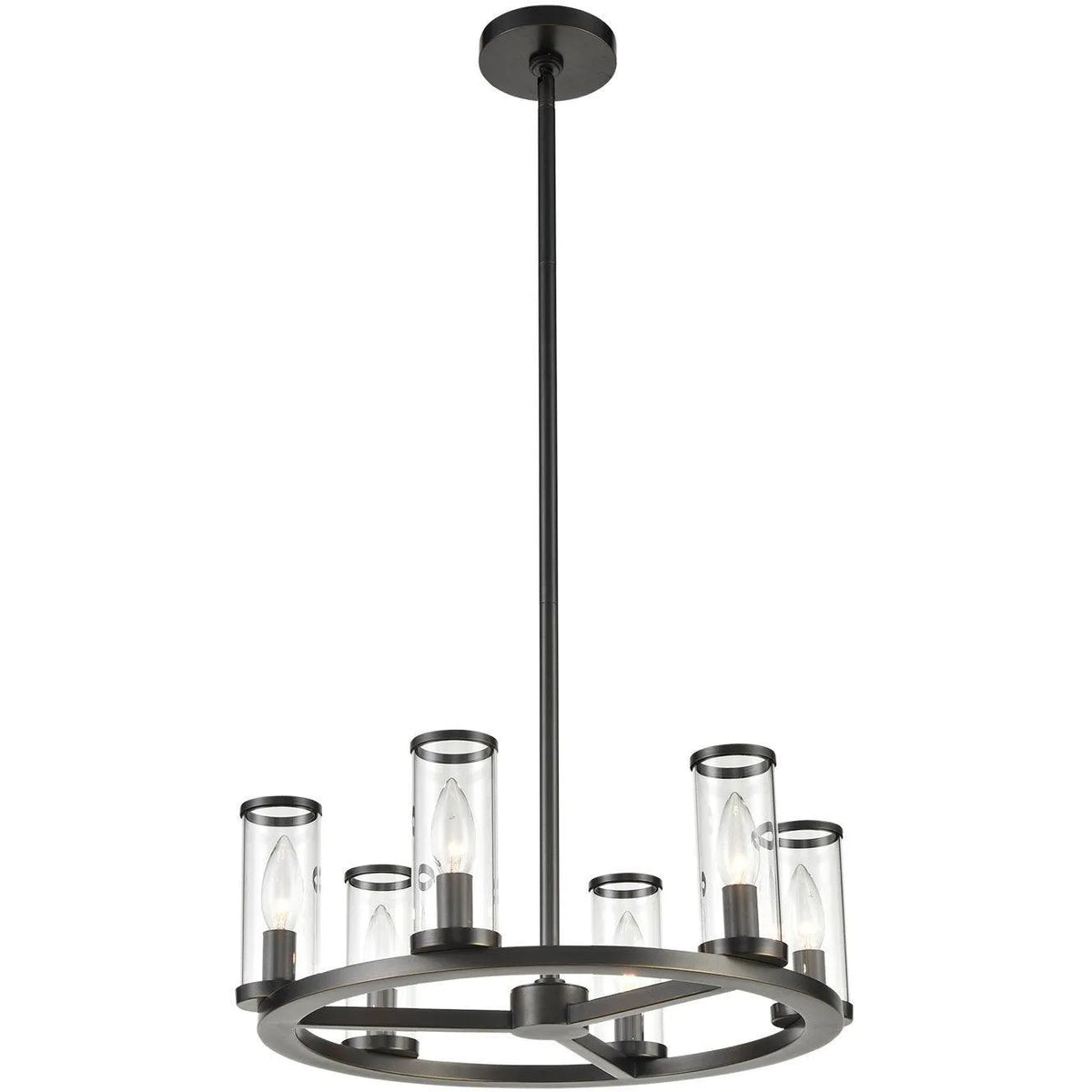 Alora Lighting - Revolve Chandelier - CH309006UBCG | Montreal Lighting & Hardware