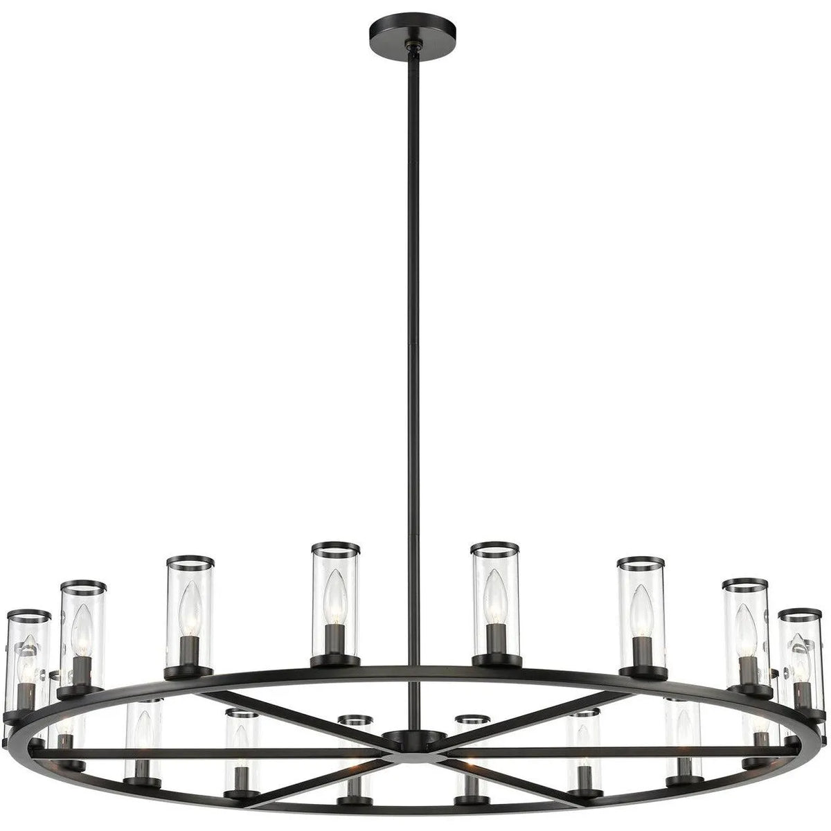 Alora Lighting - Revolve Chandelier - CH309018UBCG | Montreal Lighting & Hardware