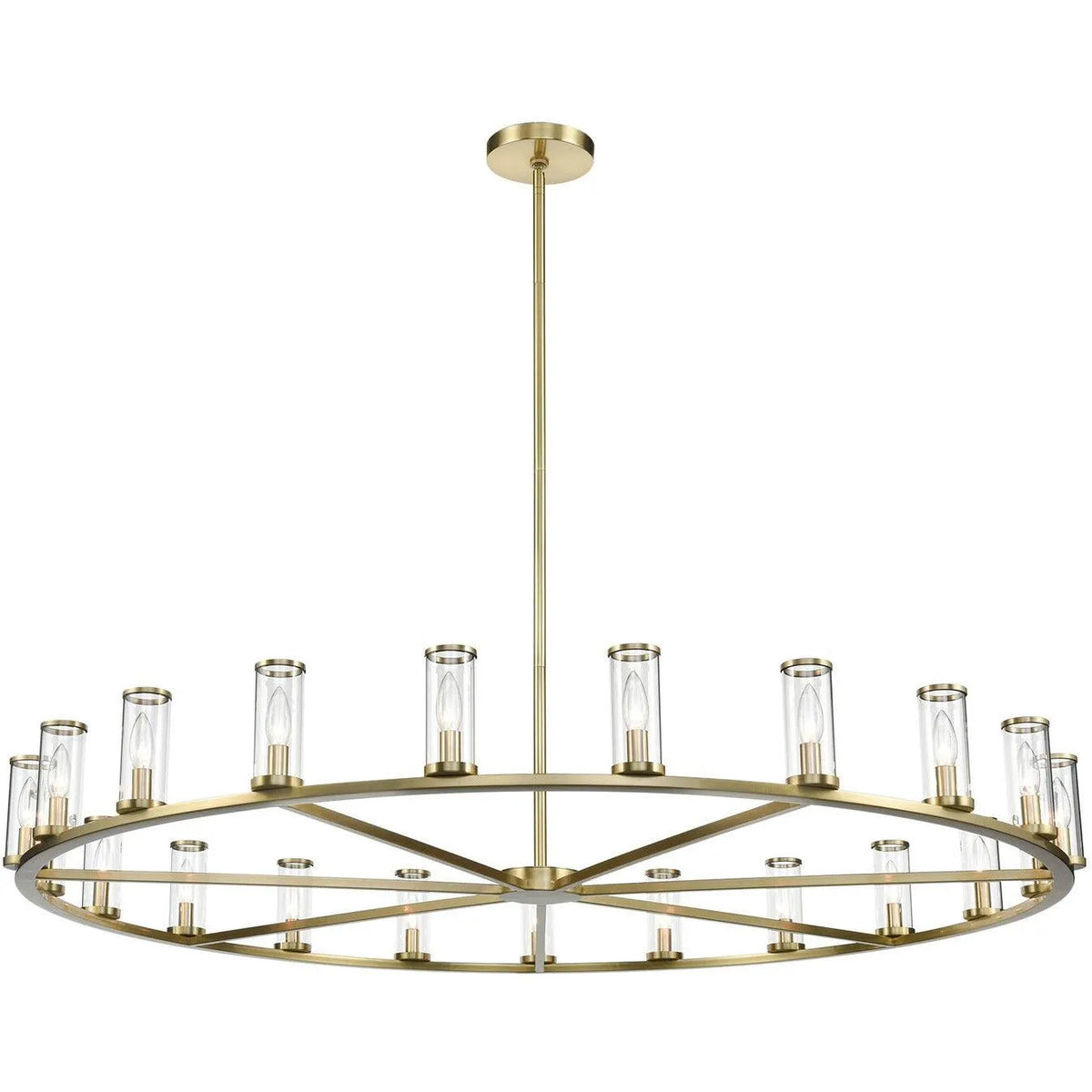 Alora Lighting - Revolve Chandelier - CH309021NBCG | Montreal Lighting & Hardware