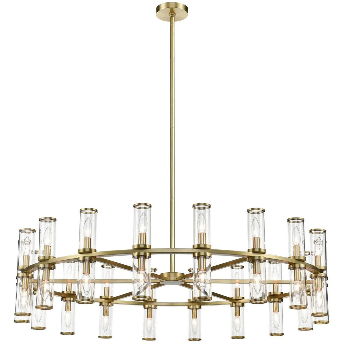 Alora Lighting - Revolve Chandelier - CH309036NBCG | Montreal Lighting & Hardware