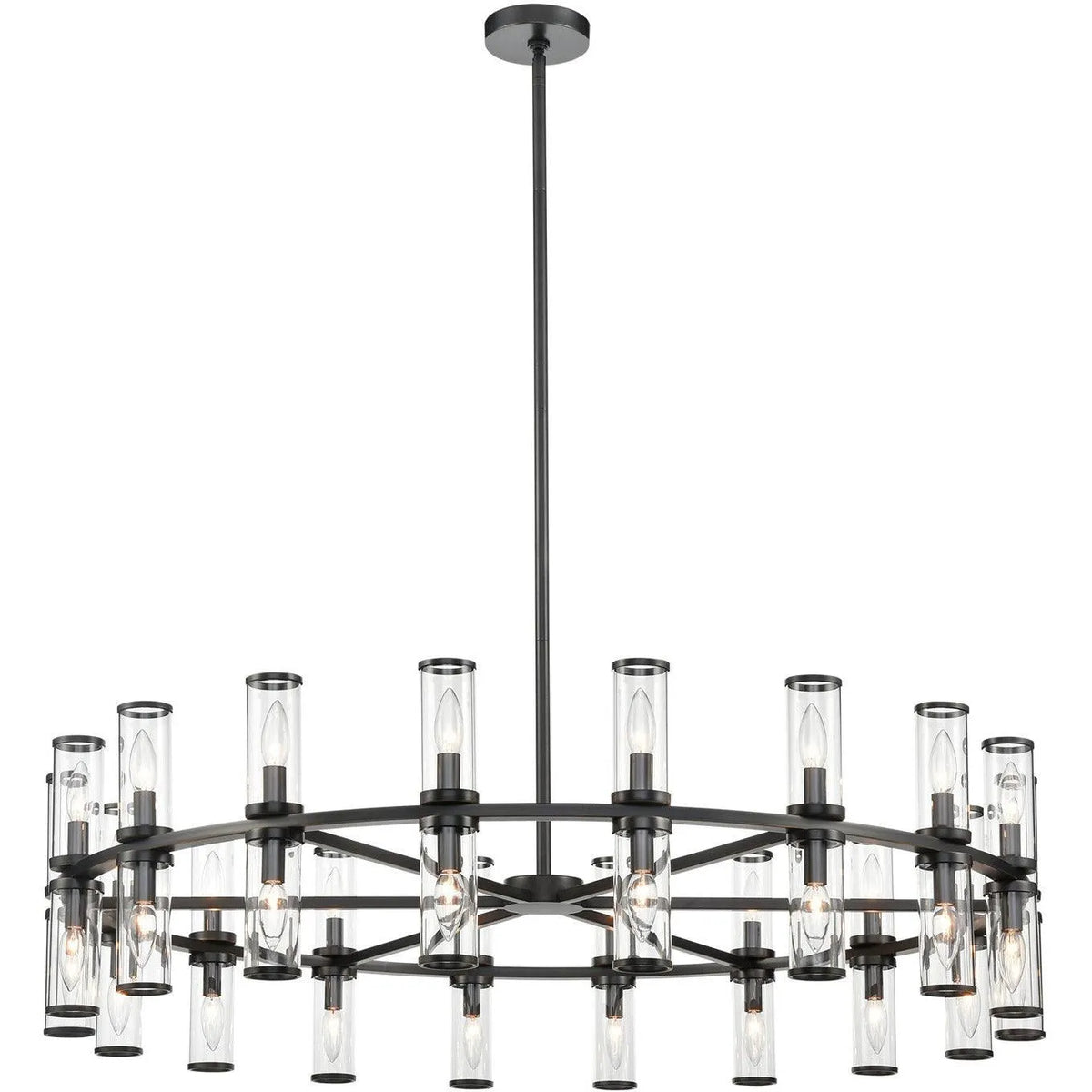 Alora Lighting - Revolve Chandelier - CH309036UBCG | Montreal Lighting & Hardware