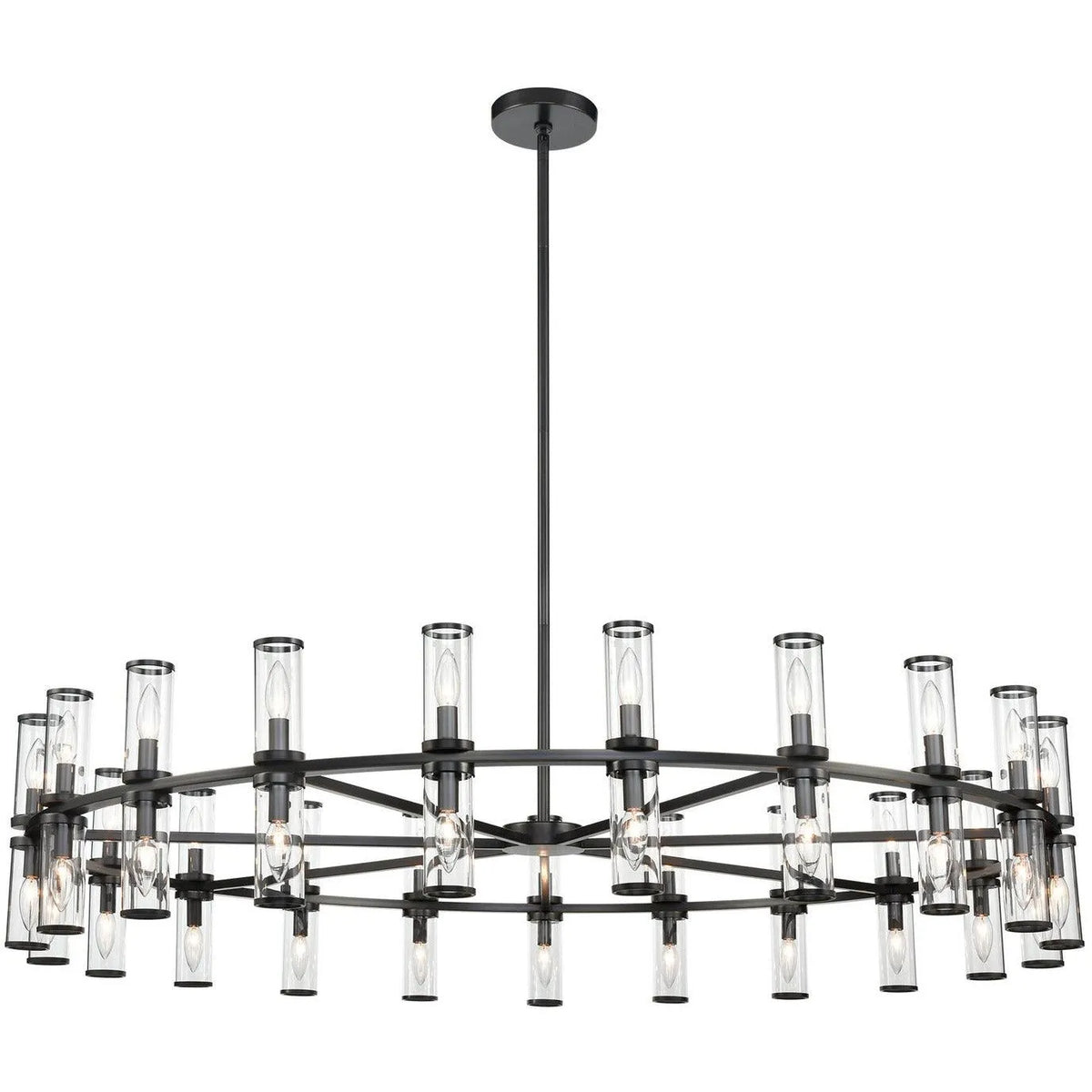 Alora Lighting - Revolve Chandelier - CH309042UBCG | Montreal Lighting & Hardware