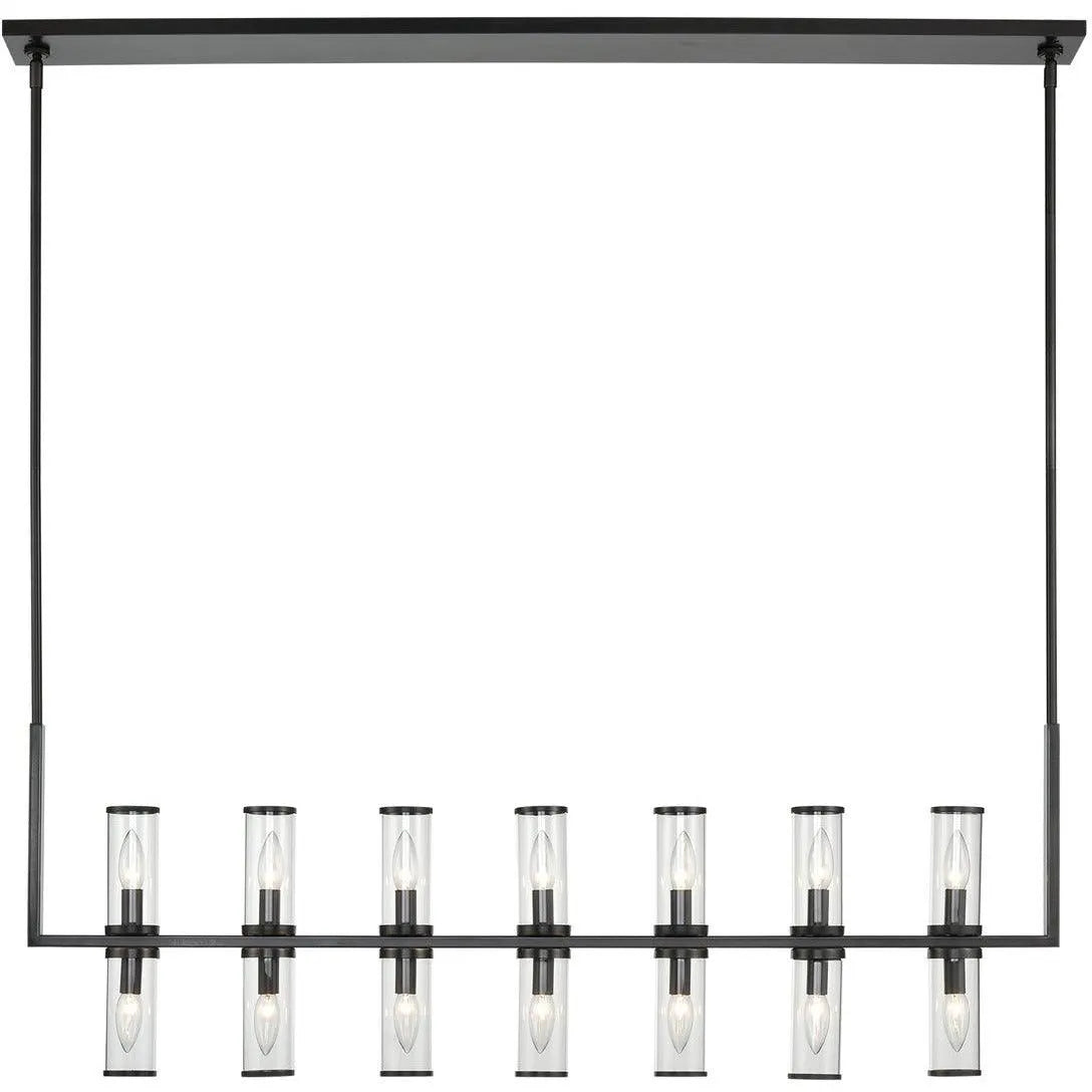 Alora Lighting - Revolve Linear Pendant - LP309077UBCG | Montreal Lighting & Hardware