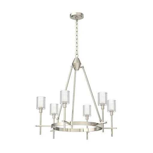 Alora Lighting - Salita Chandelier - CH314306PNRC | Montreal Lighting & Hardware