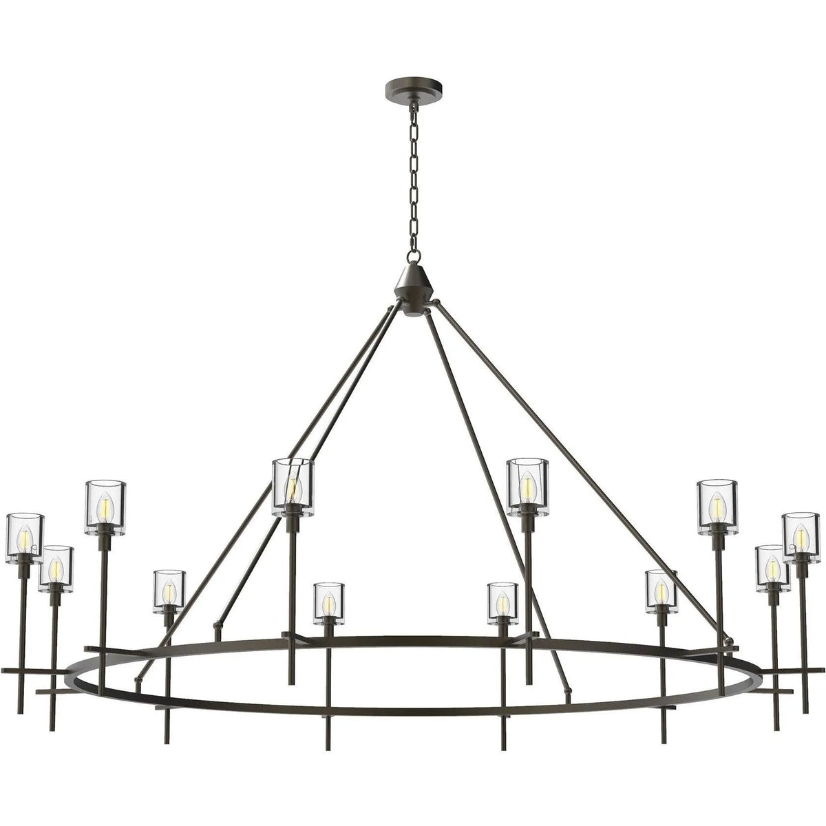 Alora Lighting - Salita Chandelier - CH314308PNCC | Montreal Lighting & Hardware