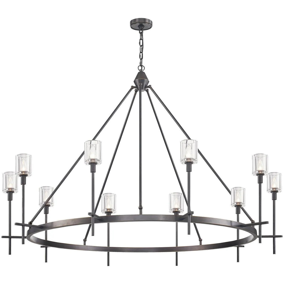 Alora Lighting - Salita Chandelier - CH314310UBCC | Montreal Lighting & Hardware