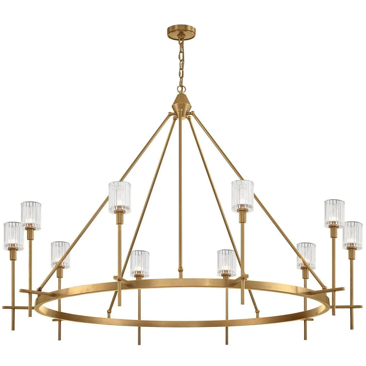 Alora Lighting - Salita Chandelier - CH314310VBRC | Montreal Lighting & Hardware