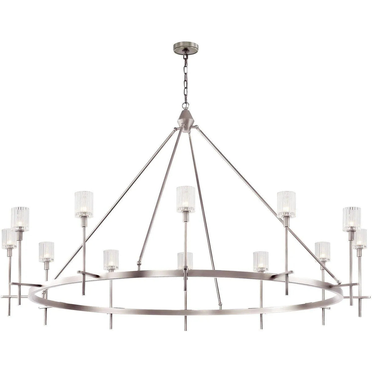 Alora Lighting - Salita Chandelier - CH314312PNRC | Montreal Lighting & Hardware