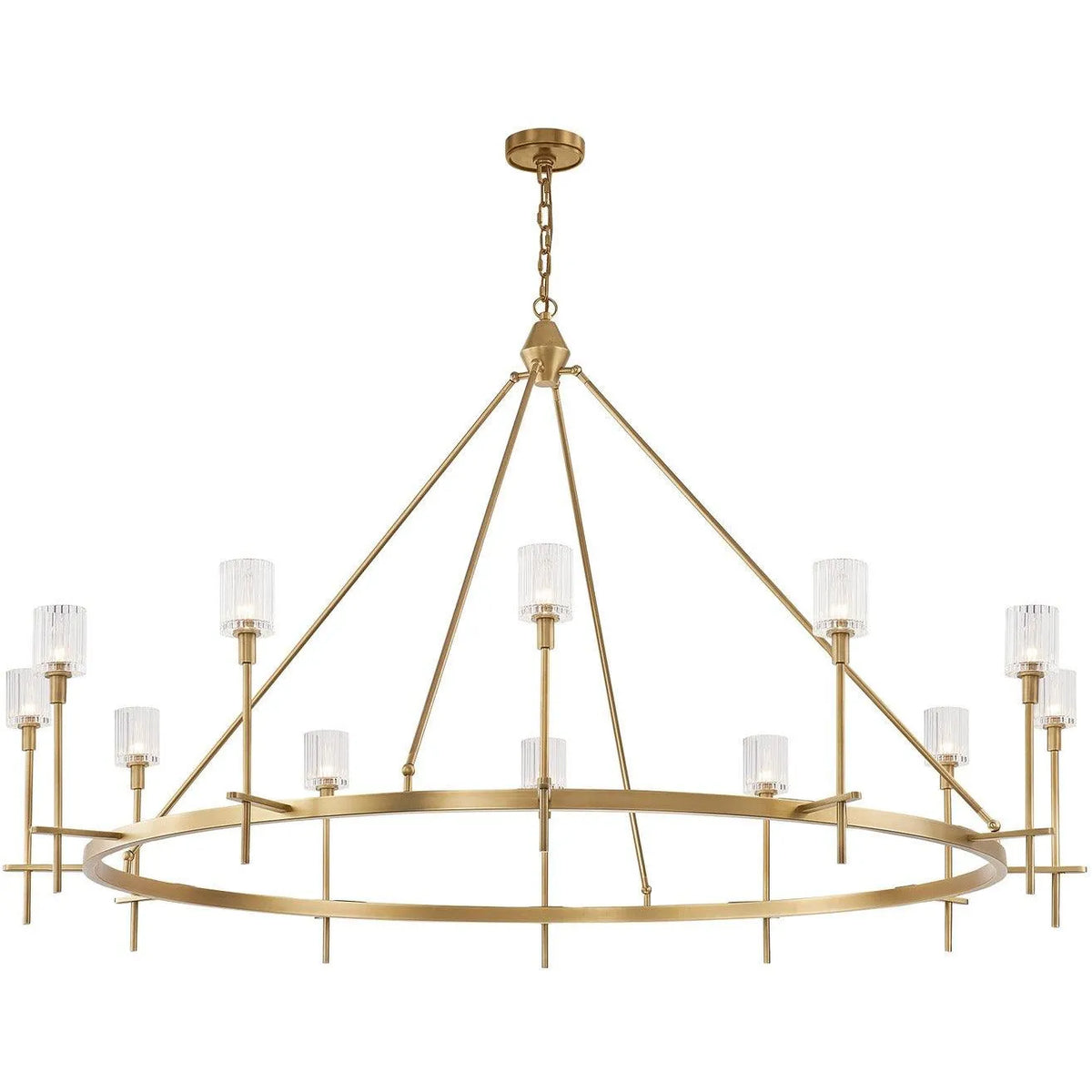 Alora Lighting - Salita Chandelier - CH314312VBRC | Montreal Lighting & Hardware