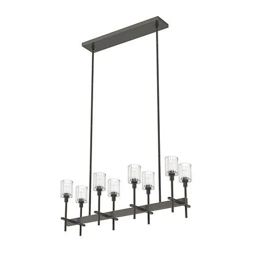 Alora Lighting - Salita Single Bar Linear Suspension - LP314308UBRC | Montreal Lighting & Hardware