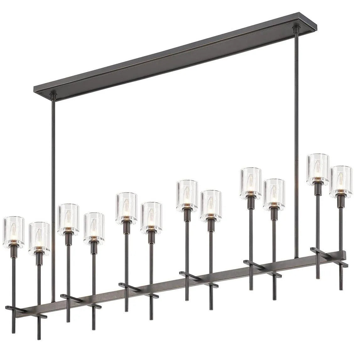 Alora Lighting - Salita Single Bar Linear Suspension - LP314312UBCC | Montreal Lighting & Hardware