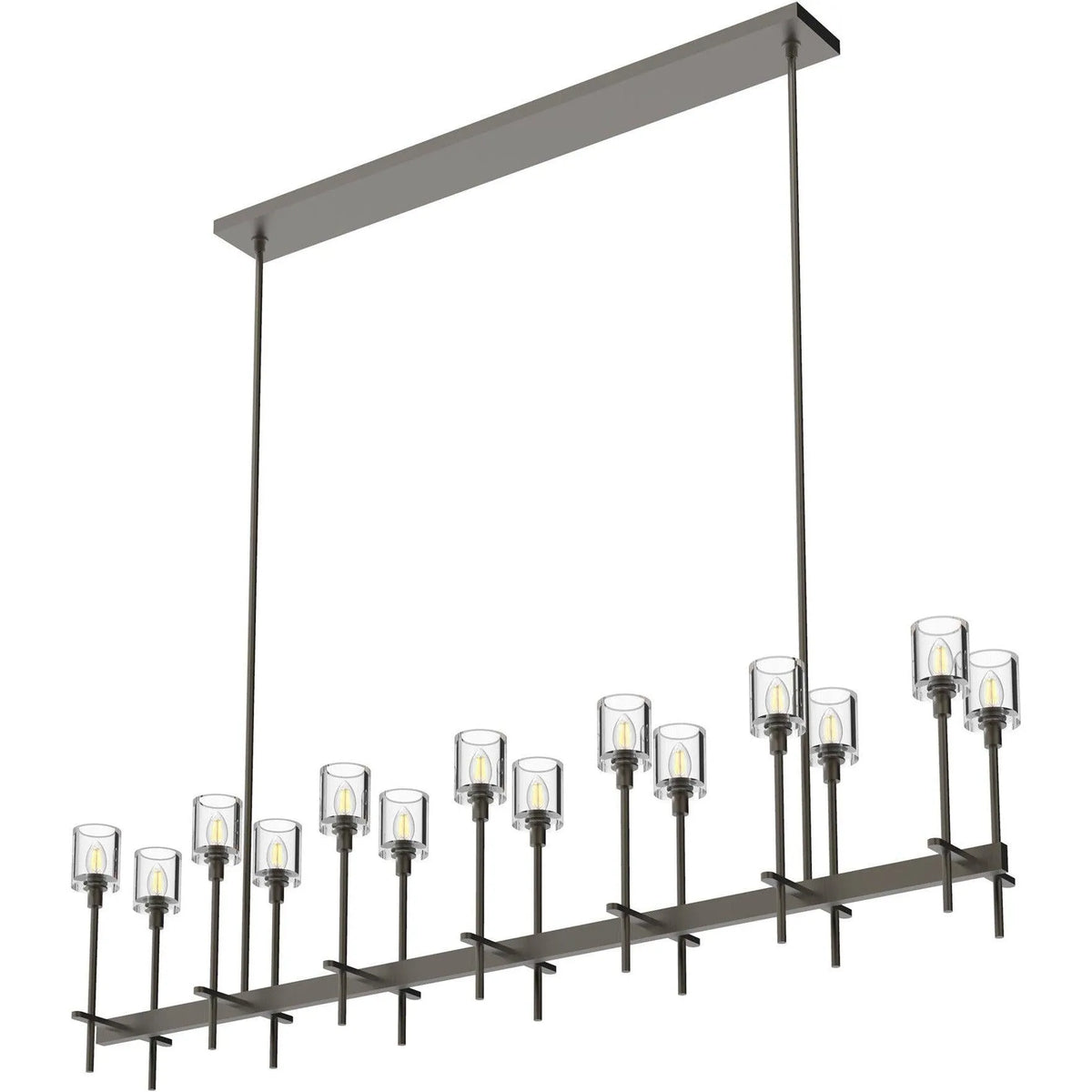 Alora Lighting - Salita Single Bar Linear Suspension - LP314314UBCC | Montreal Lighting & Hardware