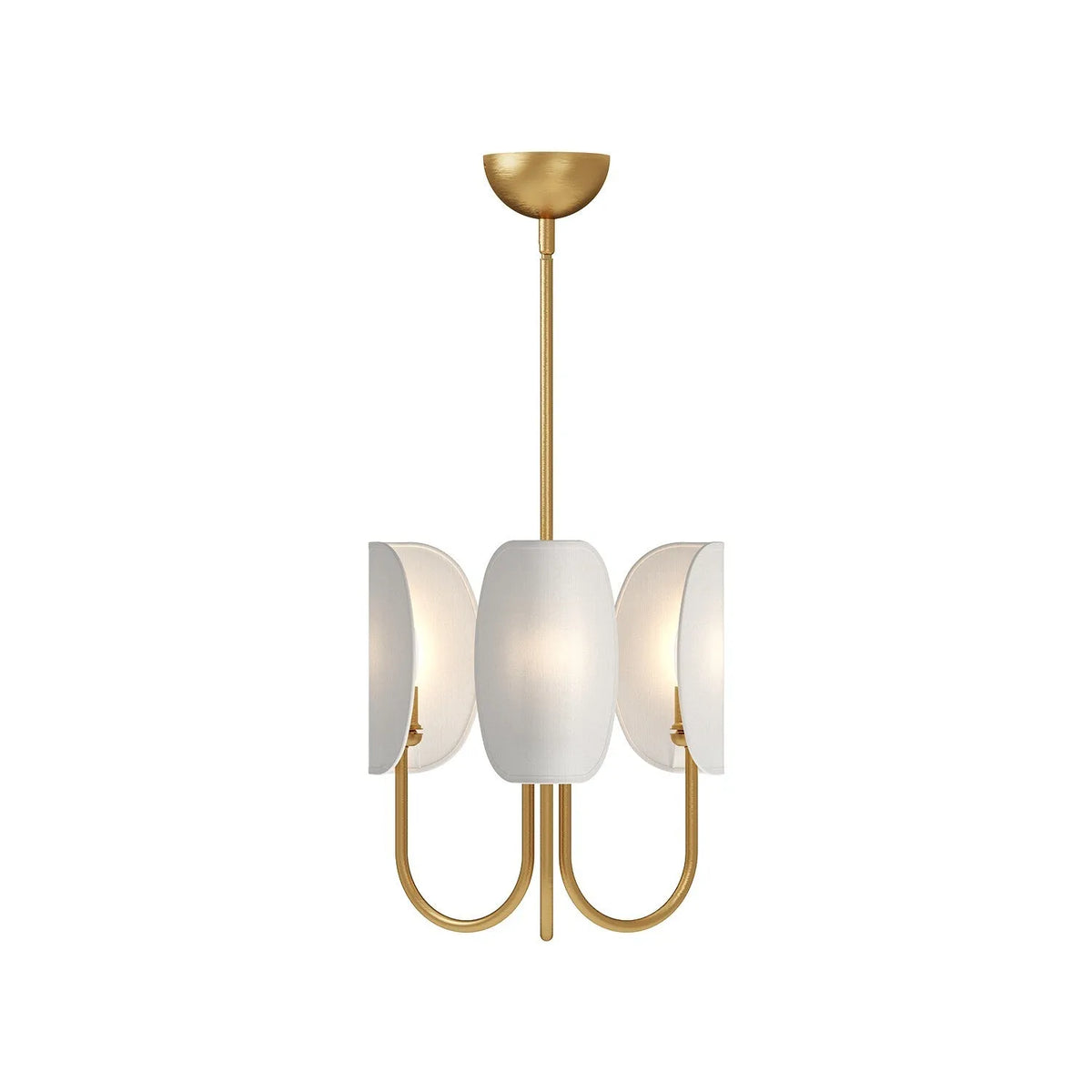 Alora Lighting - Seno Chandelier - CH450715AGCW | Montreal Lighting & Hardware