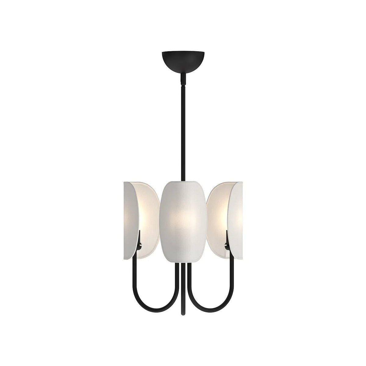 Alora Lighting - Seno Chandelier - CH450715MBCW | Montreal Lighting & Hardware