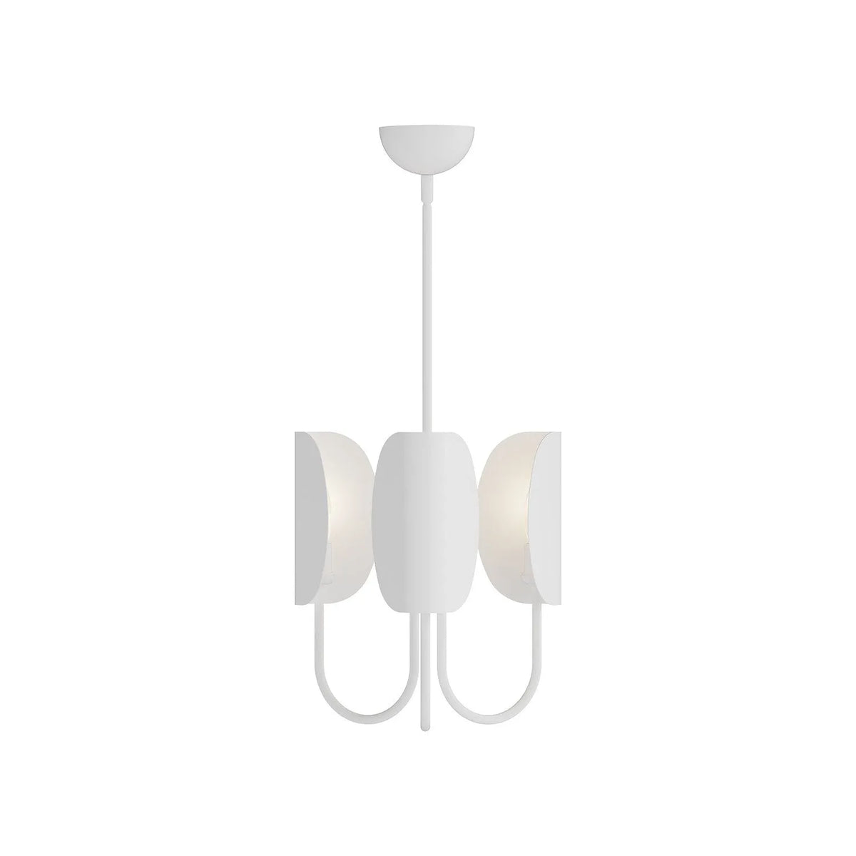 Alora Lighting - Seno Chandelier - CH450715WH | Montreal Lighting & Hardware