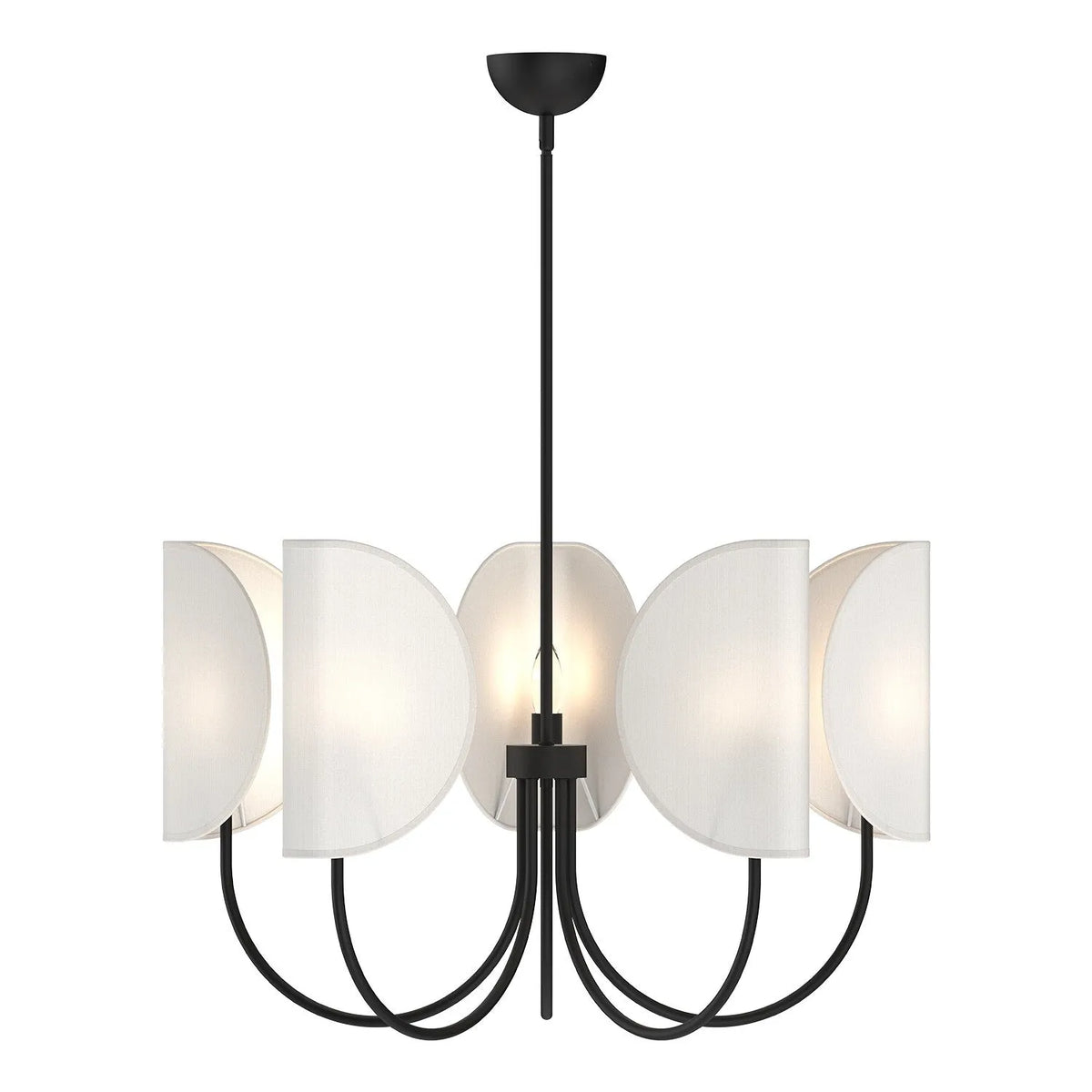 Alora Lighting - Seno Chandelier - CH450732MBCW | Montreal Lighting & Hardware