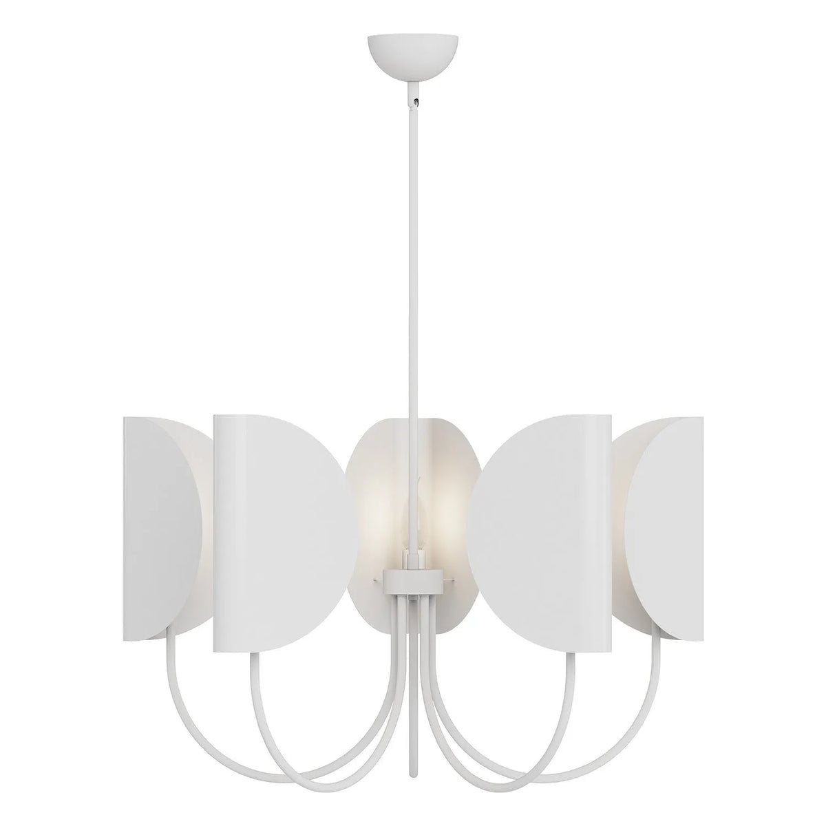 Alora Lighting - Seno Chandelier - CH450732WH | Montreal Lighting & Hardware