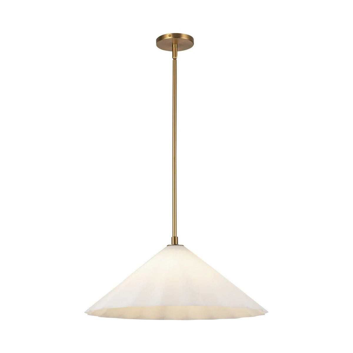 Alora Lighting - Serena Pendant - PD451820AGOP | Montreal Lighting & Hardware