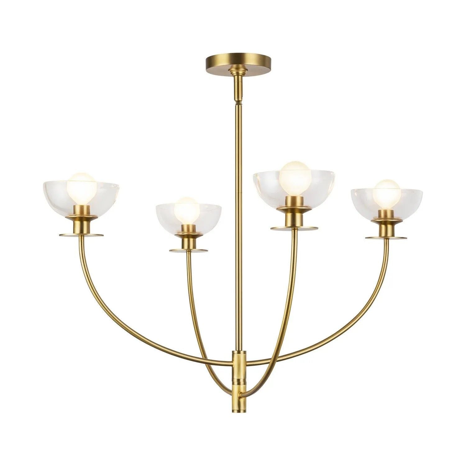 Alora Lighting - Sylvia Chandelier - CH515226BGCL | Montreal Lighting & Hardware