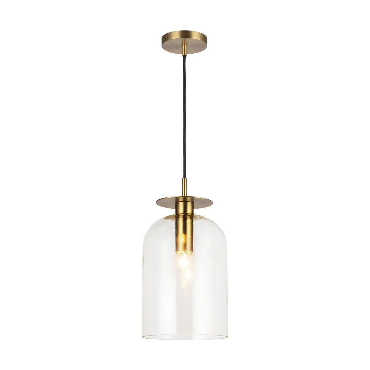 Alora Lighting - Sylvia Pendant - PD515408BGCL | Montreal Lighting & Hardware