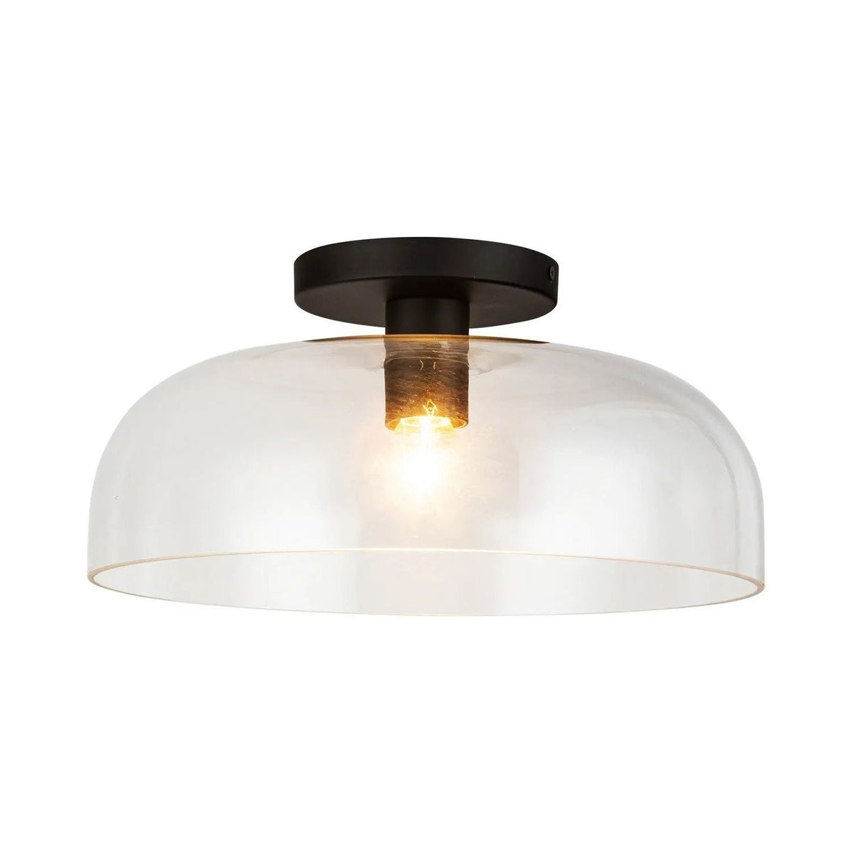 Alora Lighting - Sylvia Semi-Flush Mount - SF515712MBCL | Montreal Lighting & Hardware