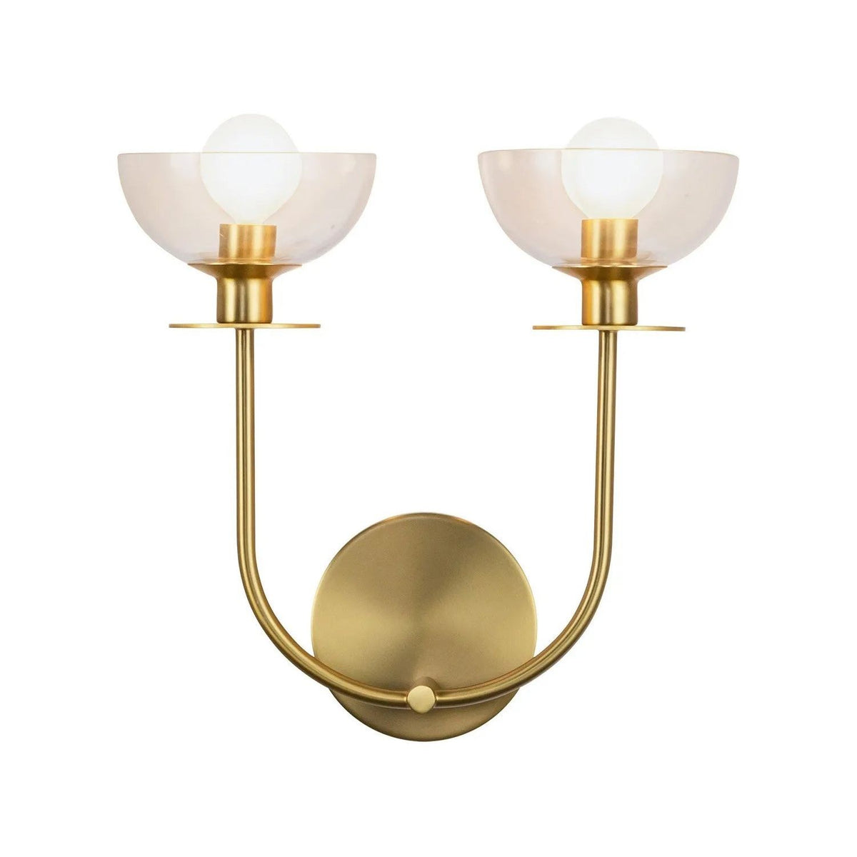 Alora Lighting - Sylvia Wall Vanity - WV515212BGCL | Montreal Lighting & Hardware