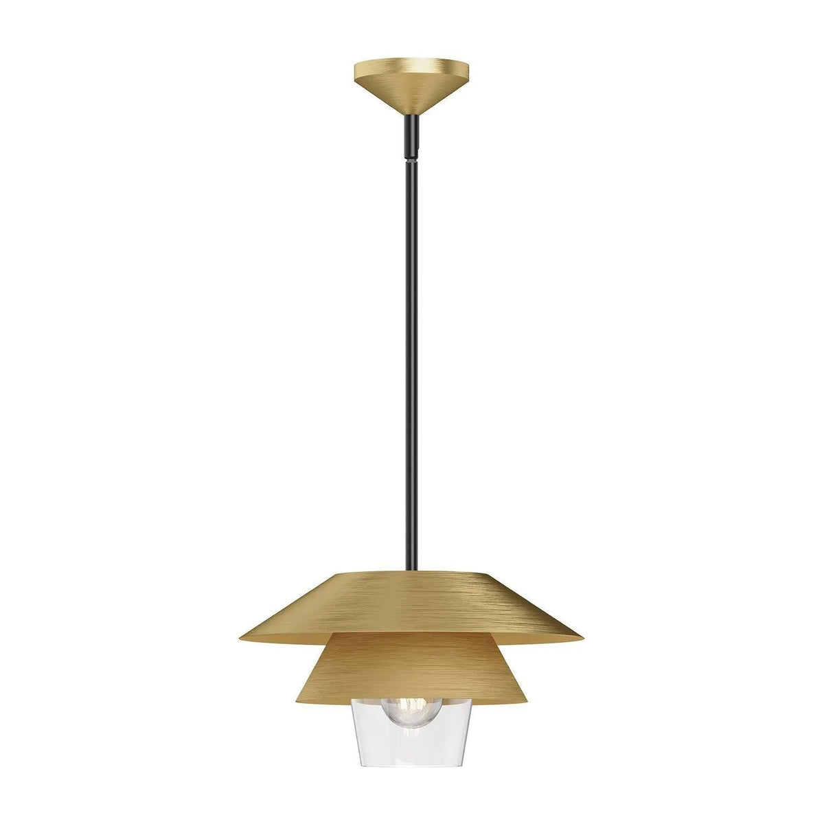 Alora Lighting - Tetsu Pendant - PD475113BGCL | Montreal Lighting & Hardware