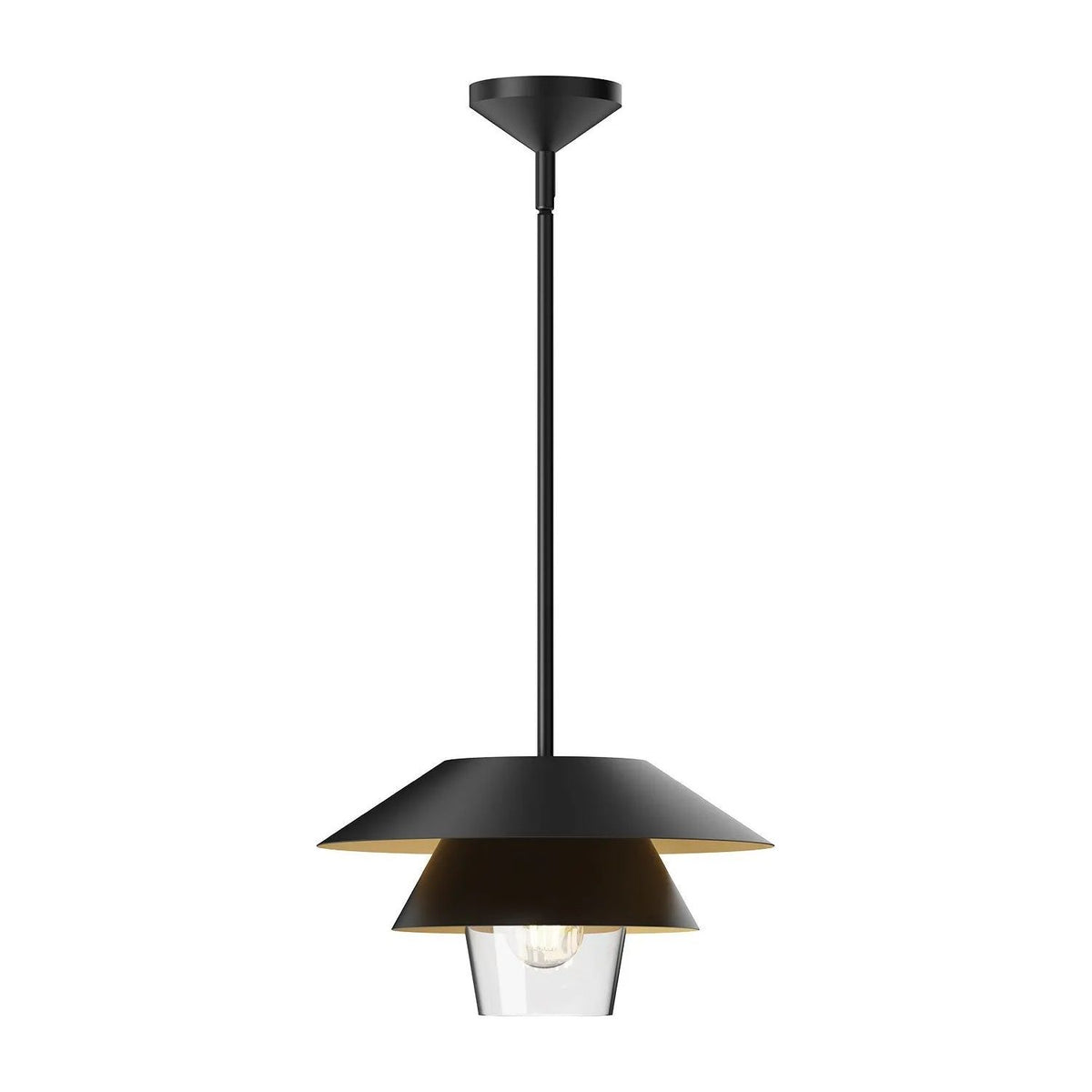 Alora Lighting - Tetsu Pendant - PD475113MBCL | Montreal Lighting & Hardware