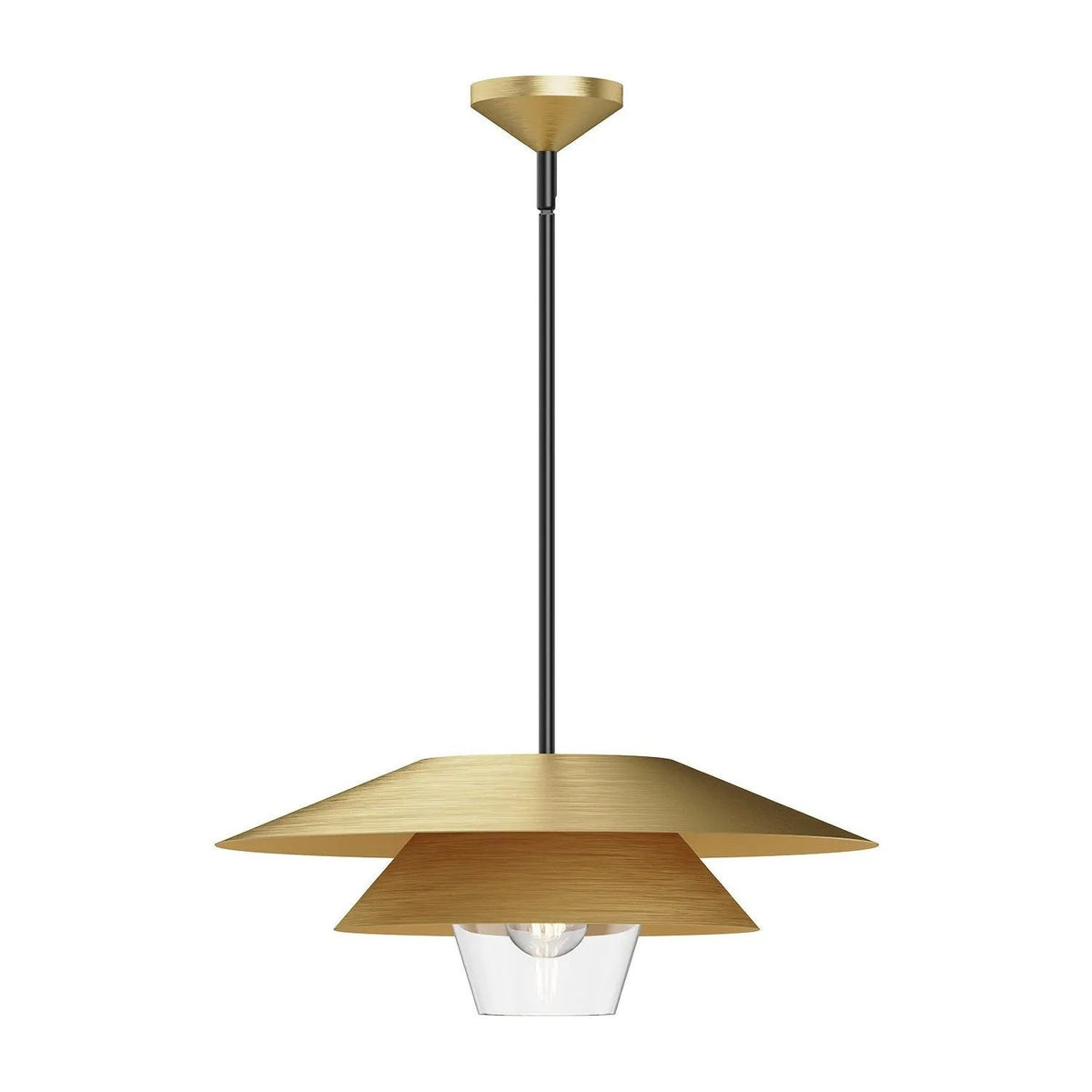 Alora Lighting - Tetsu Pendant - PD475120BGCL | Montreal Lighting & Hardware