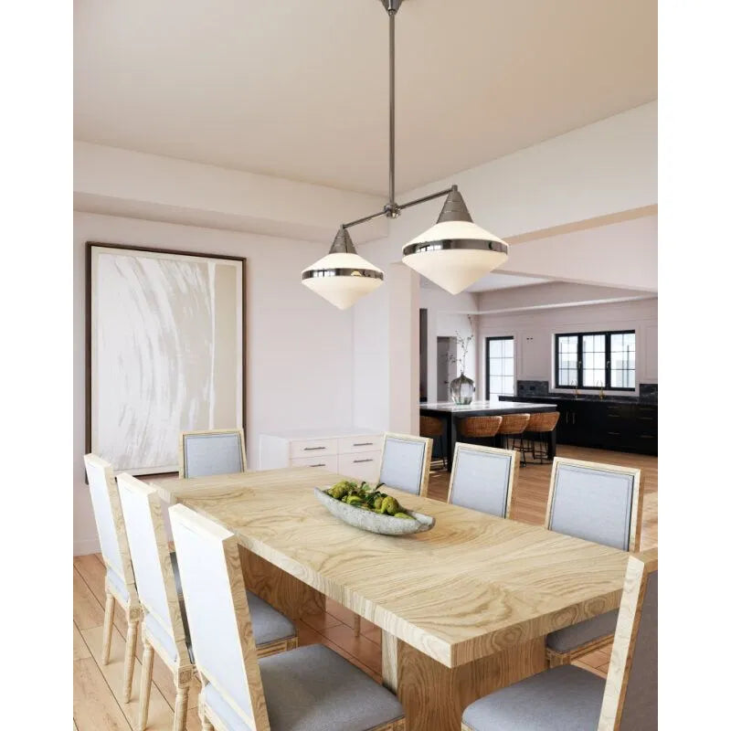 Alora Lighting - Willard Linear Pendant - LP348241PNOP | Montreal Lighting & Hardware