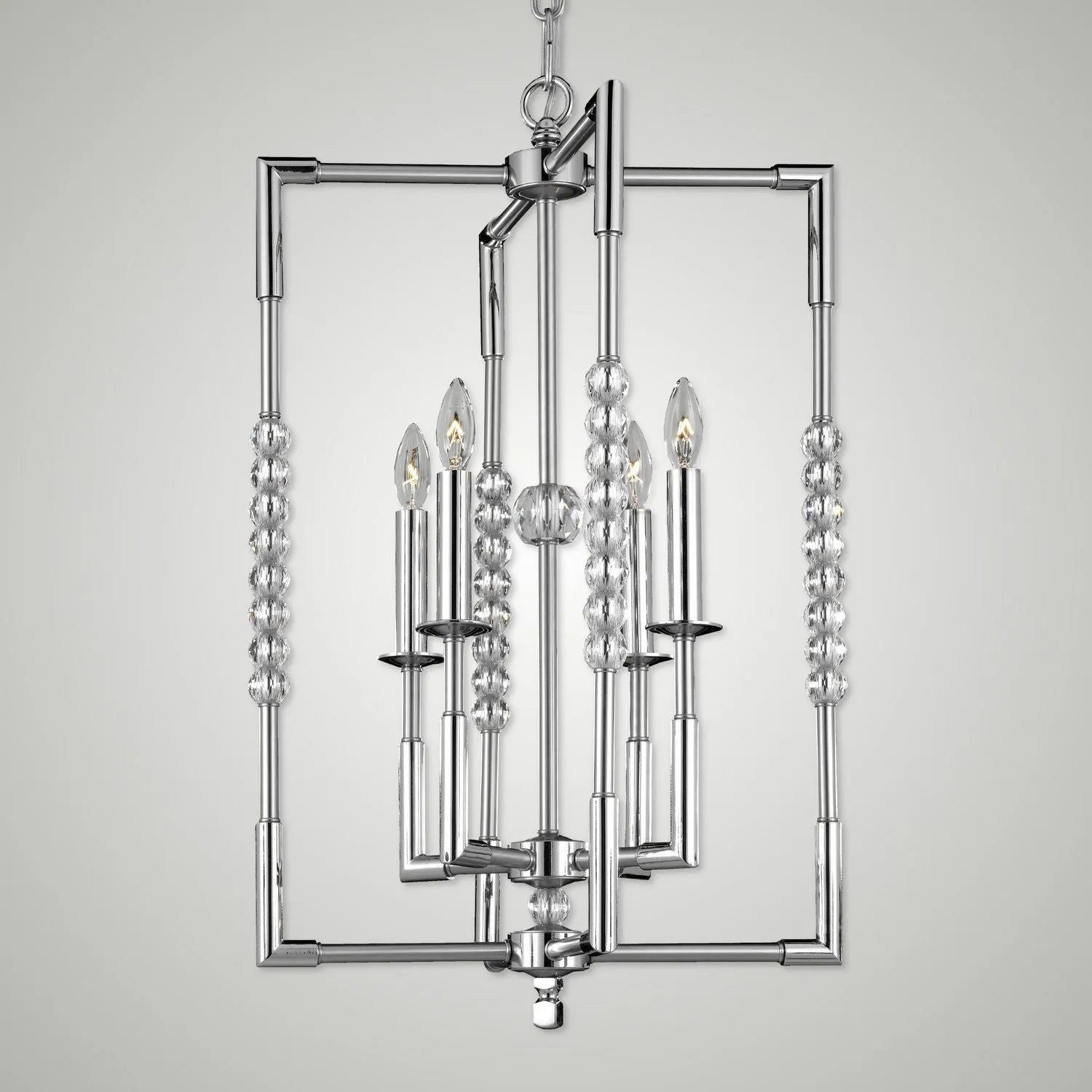 American Brass & Crystal - Magro Brass and Crystal Chandelier - CH3502-37G-38G-ST | Montreal Lighting & Hardware