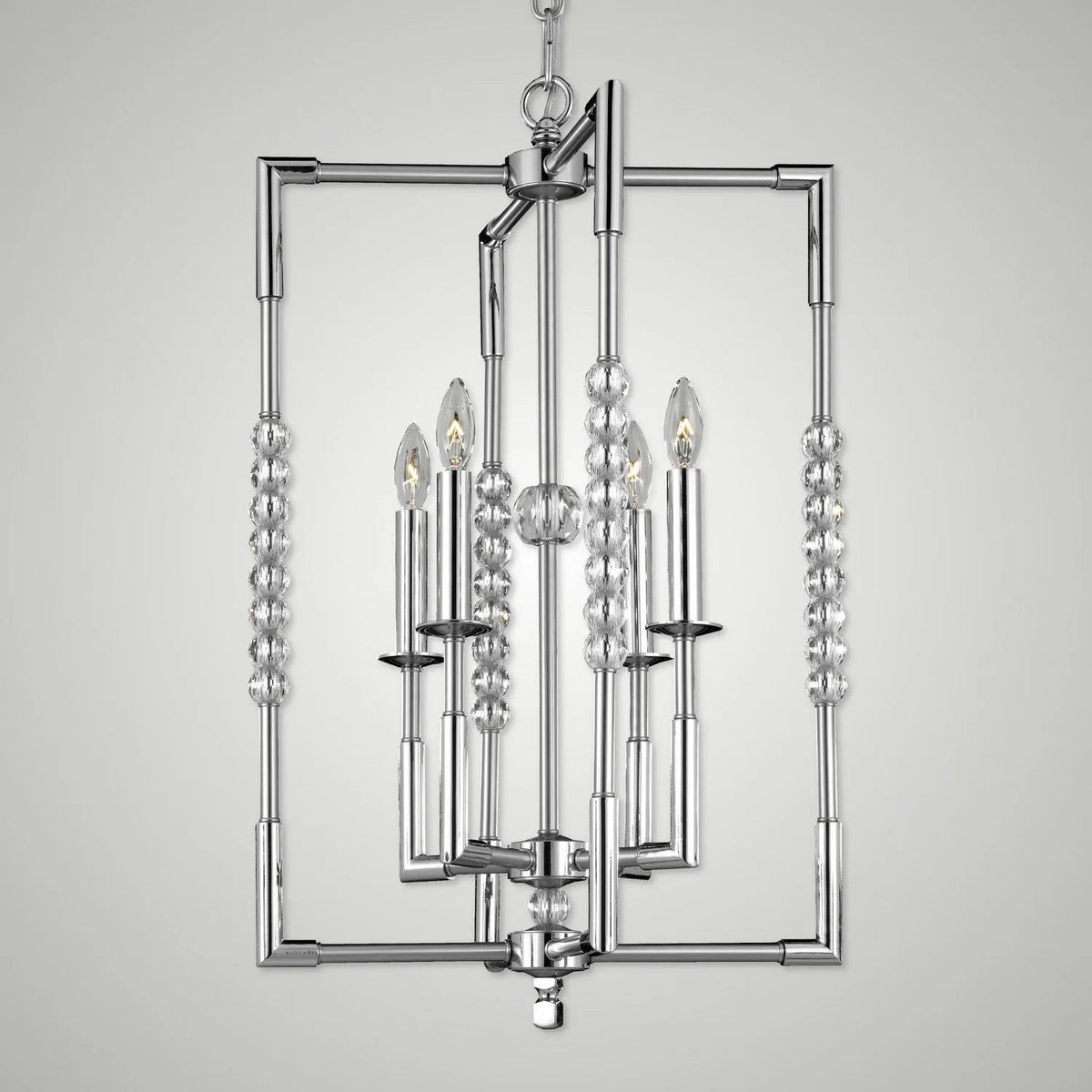 American Brass & Crystal - Magro Brass and Crystal Chandelier - CH3502-37G-38G-ST | Montreal Lighting & Hardware