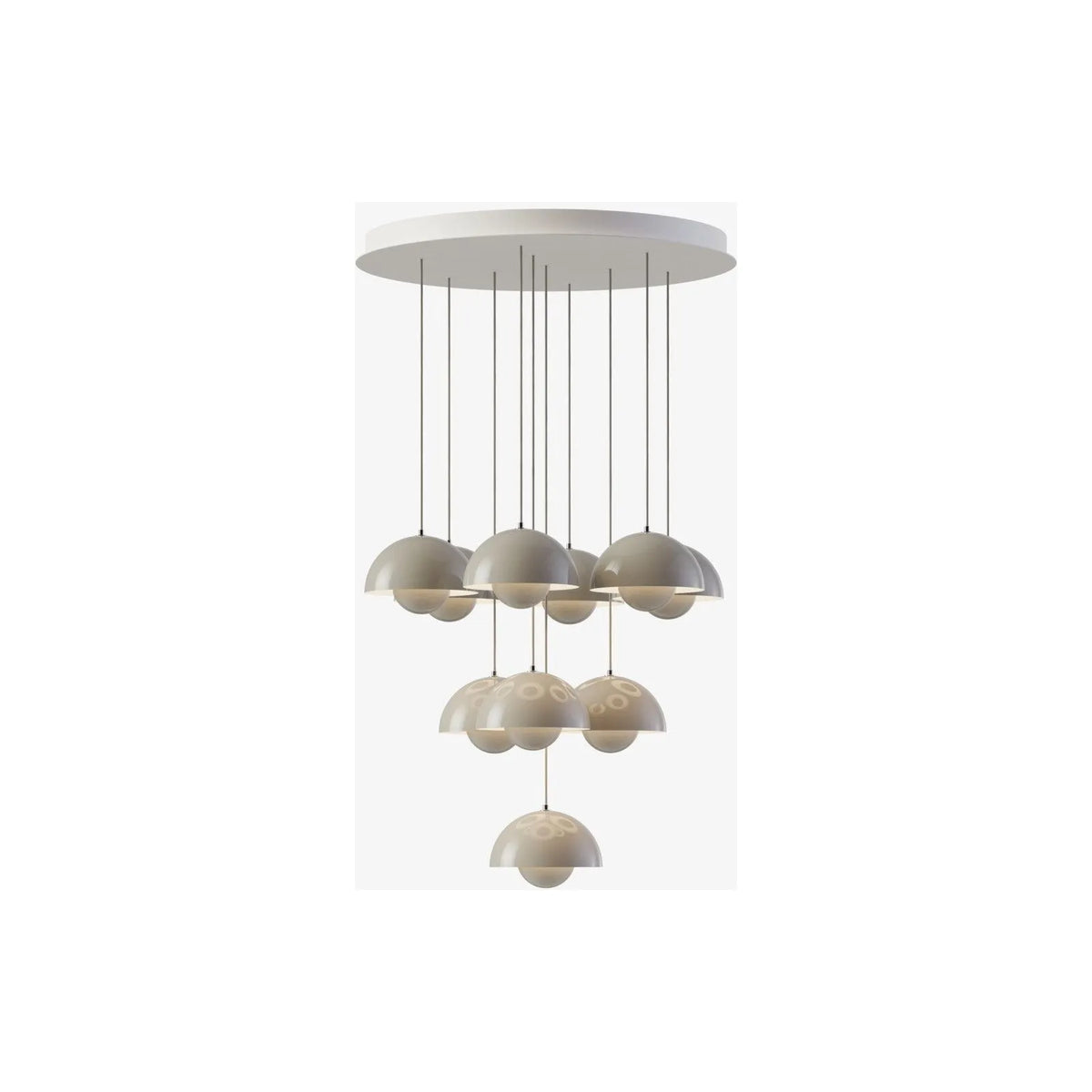 &Tradition - Flowerpot VP10 Multi Light Canopy - AT-SP4010109 | Montreal Lighting & Hardware