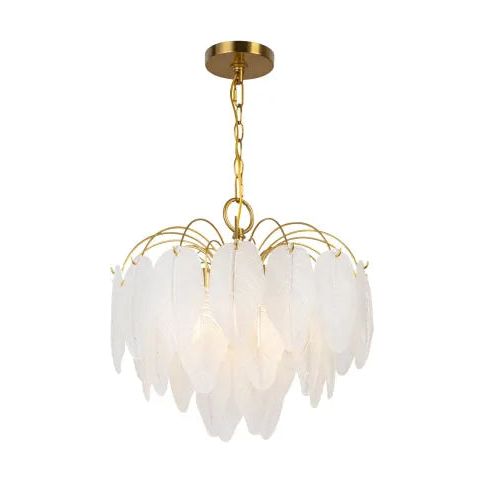 Artcraft Lighting - Alessia Chandelier - AC11780BR | Montreal Lighting & Hardware