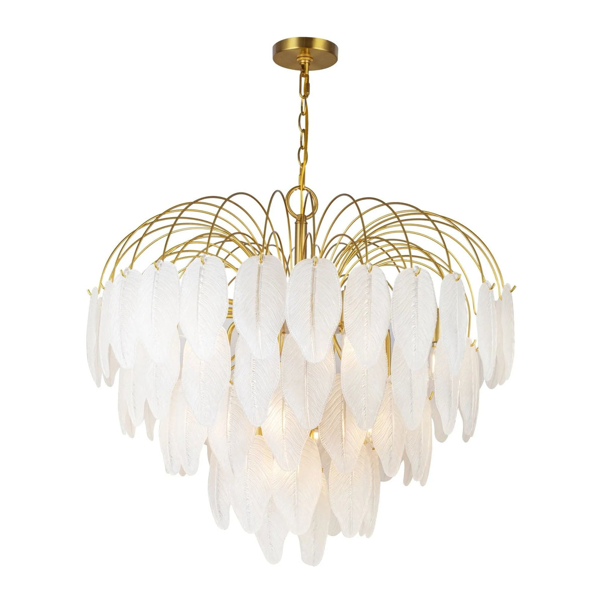 Artcraft Lighting - Alessia Chandelier - AC11782BR | Montreal Lighting & Hardware