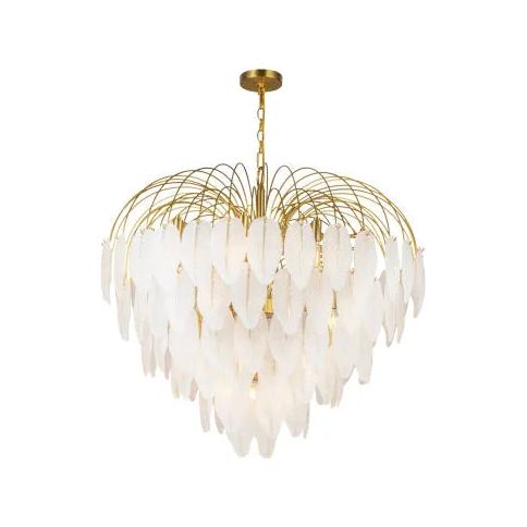 Artcraft Lighting - Alessia Chandelier - AC11783BR | Montreal Lighting & Hardware