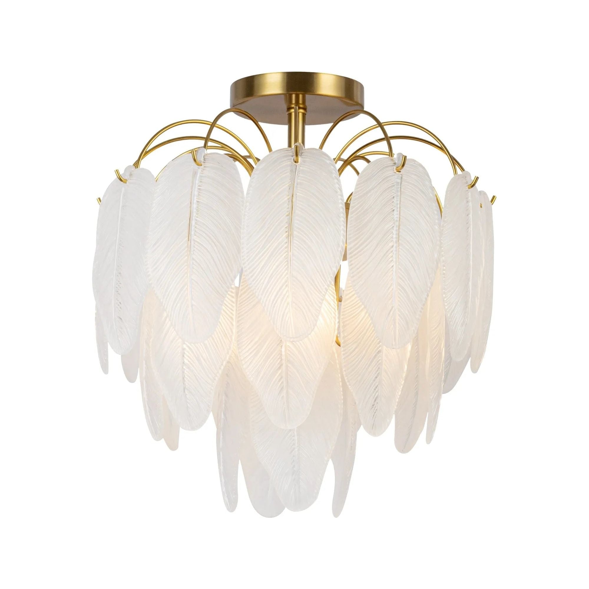 Artcraft Lighting - Alessia Semi-Flush Mount - AC11785BR | Montreal Lighting & Hardware