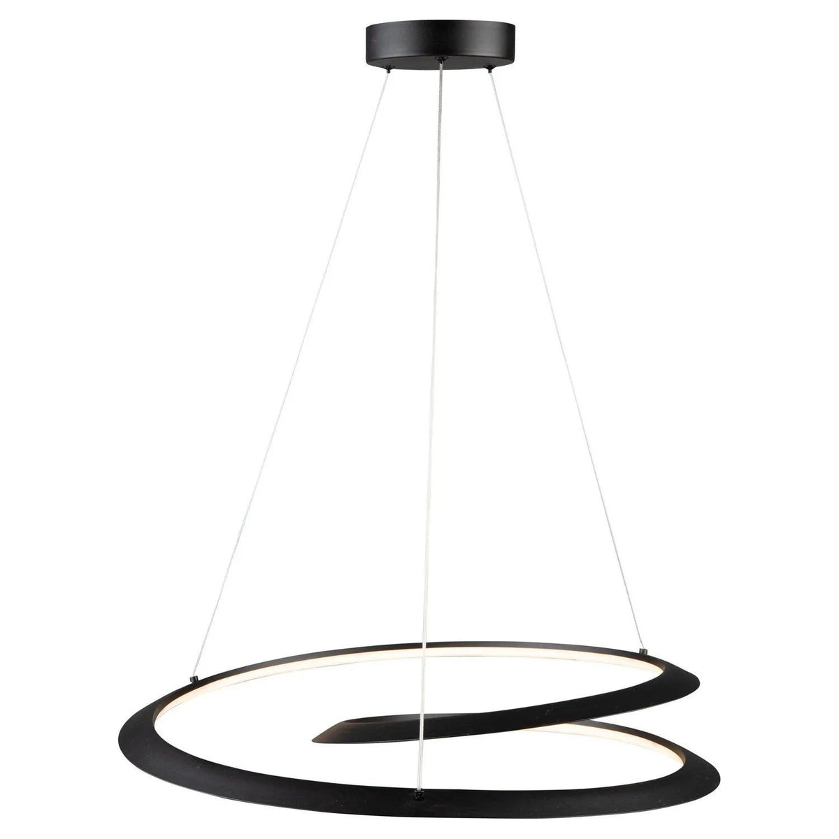 Artcraft Lighting - Ara LED Pendant - AC7678BK | Montreal Lighting & Hardware